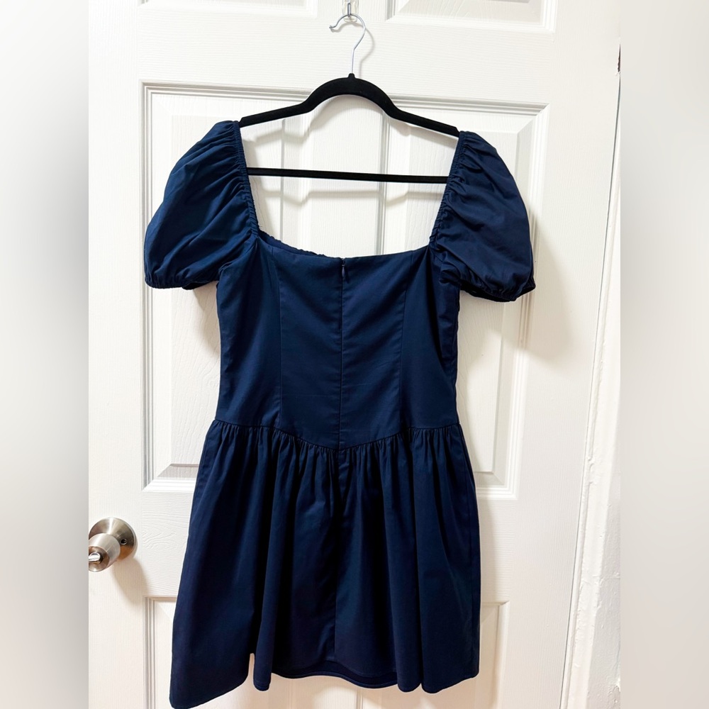 NWT Reformation Marielle puff sleeve basque waist dress squareneck cottagecore - Picture 6 of 12